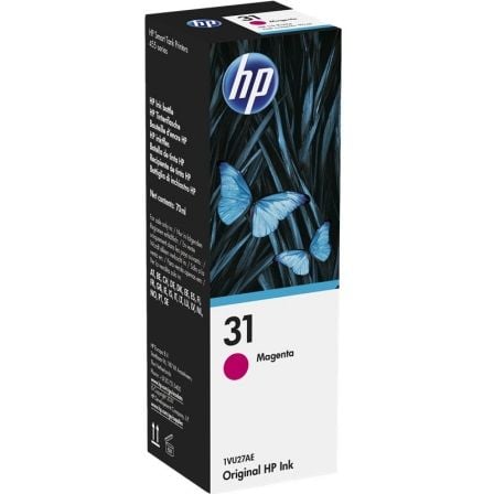 --Botella de Tinta Original HP nº31/ Magenta-
