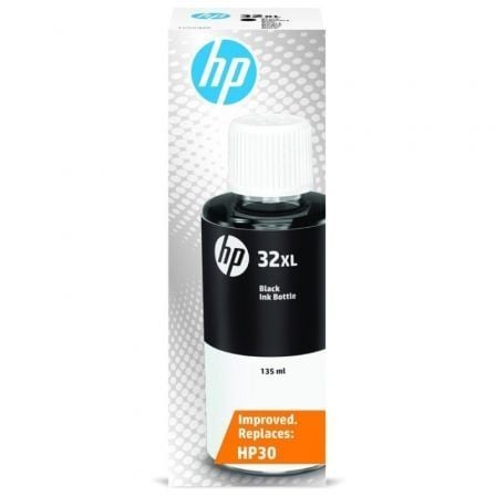 --Botella de Tinta Original HP nº32 XL Alta Capacidad/ Negro-