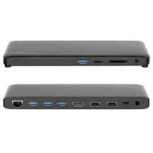 --Docking USB Tipo-C 2-Power DOC0117A/ 4xUSB/ 1xUSB Tipo-C PD/ 2xHDMI/ 1xDisplayPort/ 1xJack/ 1xRJ45/ 1xLector Tarjetas SD/ Gris-
