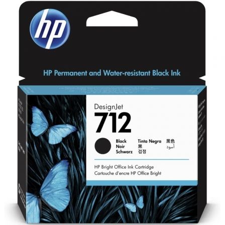 --Cartucho de Tinta Original HP nº712/ Negro-