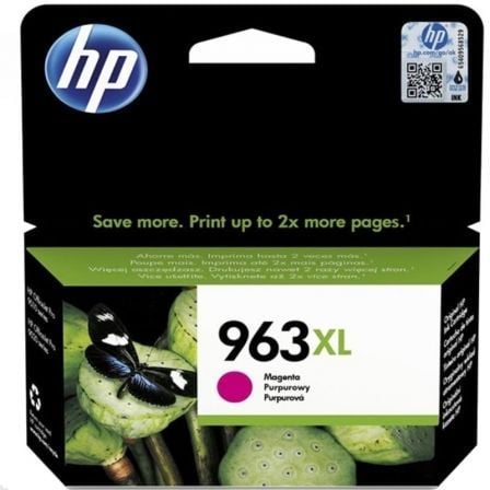 --Cartucho de Tinta Original HP nº963 XL Alta Capacidad/ Magenta-
