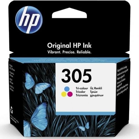 --Cartucho de Tinta Original HP nº305/ Tricolor-