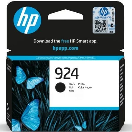 --Cartucho de Tinta Original HP nº924/ Negro-