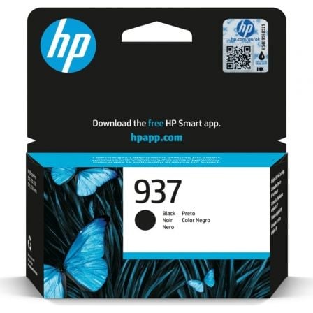 --Cartucho de Tinta Original HP nº937/ Negro-