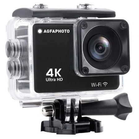 --Cámara Digital Deportiva AgfaPhoto Realimove AC9000/ 16MP/ Negra-
