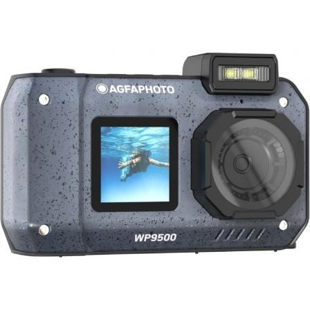 --Cámara Digital Deportiva AgfaPhoto Realishot WP9500/ 24MP/ Negra-