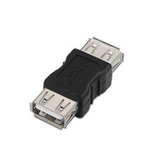 --Adaptador USB 2.0 Aisens A103-0037/ USB Hembra - USB Hembra-