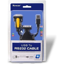 -2-Cable Conversor impresora Aisens A104-0039/ USB Macho - DB9 Macho/ 1.8m/ Negro-2