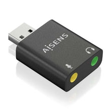 -1-Tarjeta de Sonido Aisens A106-0768/ USB Macho - 2x Jack 3.5 Hembra-1