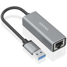 --Adaptador USB 3.0 - RJ45 Aisens A106-0897/ 1000Mbps-
