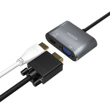 -3-Conversor Aisens A109-0627/ HDMI Hembra - VGA Hembra - USB Tipo-C Macho/ 15cm/ Gris-3