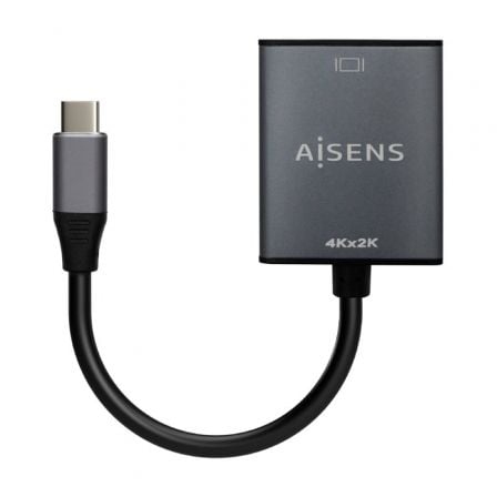 --Conversor HDMI 4K 30Hz Aisens A109-0685/ HDMI Hembra - USB Tipo-C Macho/ 15cm/ Gris-