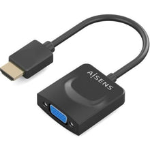 -1-Conversor Aisens A122-0947/ HDMI Macho - SVGA Hembra/ 15cm/ Negro-1