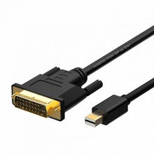 --Cable Conversor Mini DisplayPort Aisens A125-0363/ Mini DisplayPort Macho - DVI Macho/ 2m/ Negro-