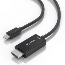-2-Cable Conversor Aisens A125-0888/ Mini DisplayPort Macho - HDMI 4K Macho/ 2m/ Negro-2