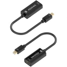 -2-Cable Conversor Aisens A125-0904/ Mini DisplayPort Macho - HDMI Hembra/ 15cm/ Negro-2