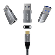 -4-Adaptador USB 3.2 GEN2 Aisens A108-0655/ USB Tipo-C Hembra - USB Macho-4