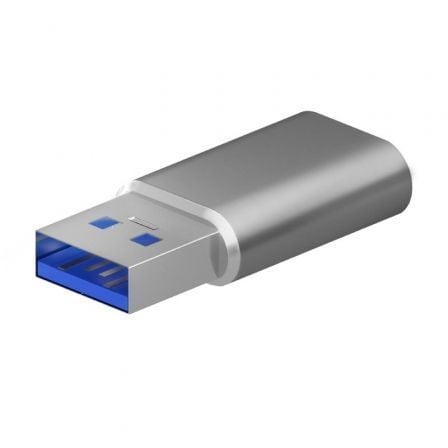 --Adaptador USB 3.2 GEN2 Aisens A108-0677/ USB Tipo-C Hembra - USB Macho-
