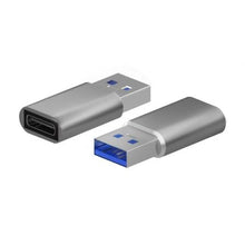 -1-Adaptador USB 3.2 GEN2 Aisens A108-0677/ USB Tipo-C Hembra - USB Macho-1