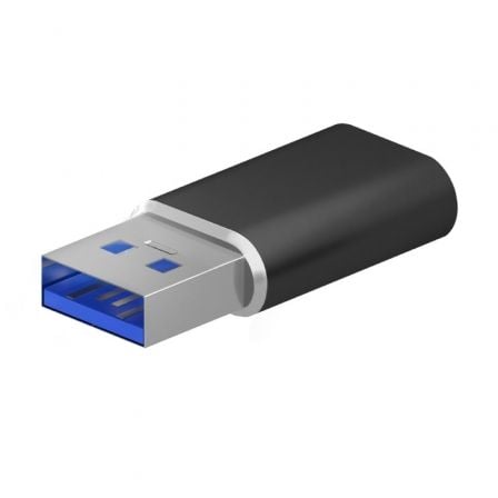 --Adaptador USB 3.2 GEN2 Aisens A108-0678/ USB Tipo-C Hembra - USB Macho-