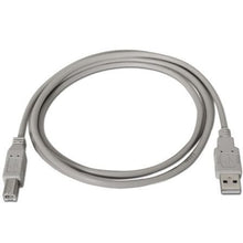 -1-Cable USB 2.0 Impresora Aisens A101-0004/ USB Tipo-B Macho - USB Macho/ 4.5m/ Beige-1