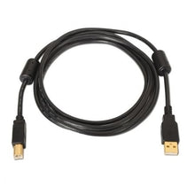 -1-Cable USB 2.0 Impresora Aisens A101-0009/ USB Tipo-B Macho - USB Macho/ 2m/ Negro-1