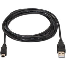 -1-Cable USB 2.0 Aisens A101-0023/ USB Macho - USB Mini Macho/ 50cm/ Negro-1