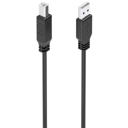 --Cable Alargador USB 2.0 con Amplificador Aisens A101-0881/ USB Macho - USB Tipo-B Macho/ 10m/ Negro-