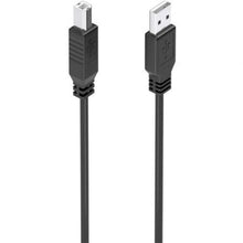 --Cable Alargador USB 2.0 Aisens A101-0906/ USB Macho - USB Tipo-B/ 15m/ Negro-