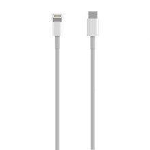 -1-Cable USB 2.0 Tipo-C Lightning Aisens A102-0543/ USB Tipo-C Macho - Lightning Macho/ 50cm/ Blanco-1