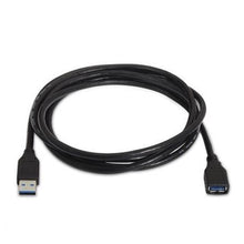 -1-Cable Alargador USB 3.0 Aisens A105-0042/ USB Macho - USB Hembra/ Hasta 9W/ 625Mbps/ 2m/ Negro-1