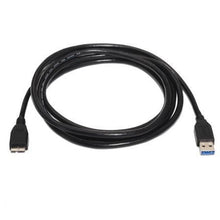 -1-Cable USB 3.0 Aisens A105-0044/ USB Macho - MicroUSB Macho/ 5Gbps/ 2m/ Negro-1