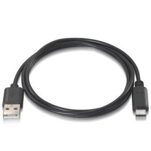 -1-Cable USB 2.0 Tipo-C Aisens A107-0050/ USB Tipo-C Macho - USB Macho/ 480Mbps/ 50cm/ Negro-1
