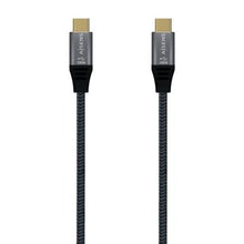 --Cable USB 3.2 Tipo-C Aisens A107-0670 20GBPS 100W/ USB Tipo-C Macho - USB Tipo-C Macho/ Hasta 100W/ 2500Mbps/ 60cm/ Gris-