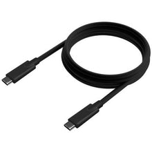 -1-Cable USB 3.2 Tipo-C Aisens A107-0707 5GBPS 3A 60W/ USB Tipo-C Macho - USB Tipo-C Macho/ Hasta 60W/ 5Gbps/ 5m/ Negro-1