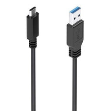 --Cable USB 3.1 Tipo-C Aisens A107-0860/ USB Tipo-C Macho - USB Macho/ 10Gbps/ 2m/ Negro-