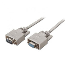 --Cable Serie RS232 Aisens A112-0065/ DB9 Macho - DB9 Hembra/ Hasta 0.15W/ 1.6Mbps/ 1.8m/ Beige-
