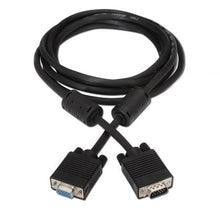 -1-Cable SVGA Aisens A113-0079/ VGA Macho - VGA Hembra/ Hasta 3W/ 10Mbps/ 3m/ Negro-1