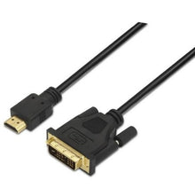 --Cable HDMI Aisens A117-0090/ DVI Macho - HDMI Macho/ 1.8m/ Negro-