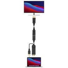 -3-Cable Conversor 4K Aisens A122-0642/ HDMI Macho - DisplayPort Hembra - USB Macho/ Hasta 10W/ 2250Mbps/ 10cm + 10cm/ Negro-3