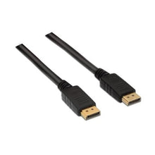--Cable DisplayPort 1.2 4K Aisens A124-0130/ DisplayPort Macho - DisplayPort Macho/ Hasta 5W/ 2300Mbps/ 3m/ Negro-