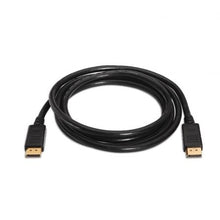 -1-Cable DisplayPort 1.2 4K Aisens A124-0130/ DisplayPort Macho - DisplayPort Macho/ Hasta 5W/ 2300Mbps/ 3m/ Negro-1