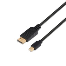 --Cable Mini DisplayPort Aisens A124-0131/ DisplayPort Macho - Mini DisplayPort Macho/ Hasta 5W/ 2300Mbps/ 2m/ Negro-