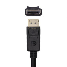 -1-Cable Conversor Aisens A125-0459/ DisplayPort Macho - HDMI Macho/ Hasta 5W/ 2300Mbps /1m/ Negro-1