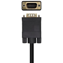 -1-Cable Conversor Aisens A125-0462/ DisplayPort Macho - VGA Macho/ Hasta 5W/ 2300Mbps/ 3m/ Negro-1