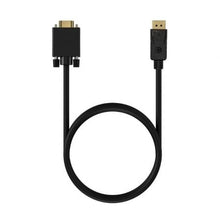 -2-Cable Conversor Aisens A125-0552/ DisplayPort Macho - VGA Macho/ Hasta 5W/ 2300Mbps/ 1m/ Negro-2