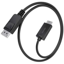 -1-Cable Conversor Aisens A125-0892/ DisplayPort Macho - HDMI 4K Macho/ 1m/ Negro-1