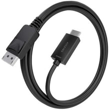 -1-Cable Conversor Aisens A125-0894/ DisplayPort Macho - HDMI 4K Macho/ 2m/ Negro-1