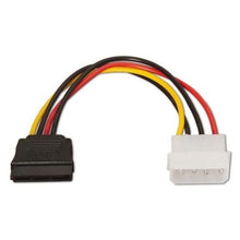 --Cable Alimentación SATA Aisens A131-0158/ Molex 4 PIN Macho - SATA Hembra/ Hasta 54W/ 16cm-