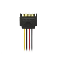 -1-Cable Alimentación Aisens A131-0353/ SATA Macho - 2x SATA Hembra/ Hasta 54W/ 20cm/ Negro-1